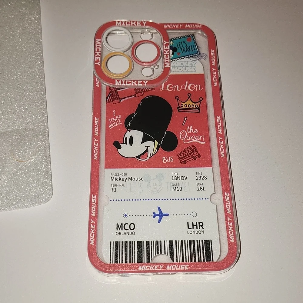 Brand new Apple IPhone 15 Pro Max Disney Mickey Mouse Silicone Phone case